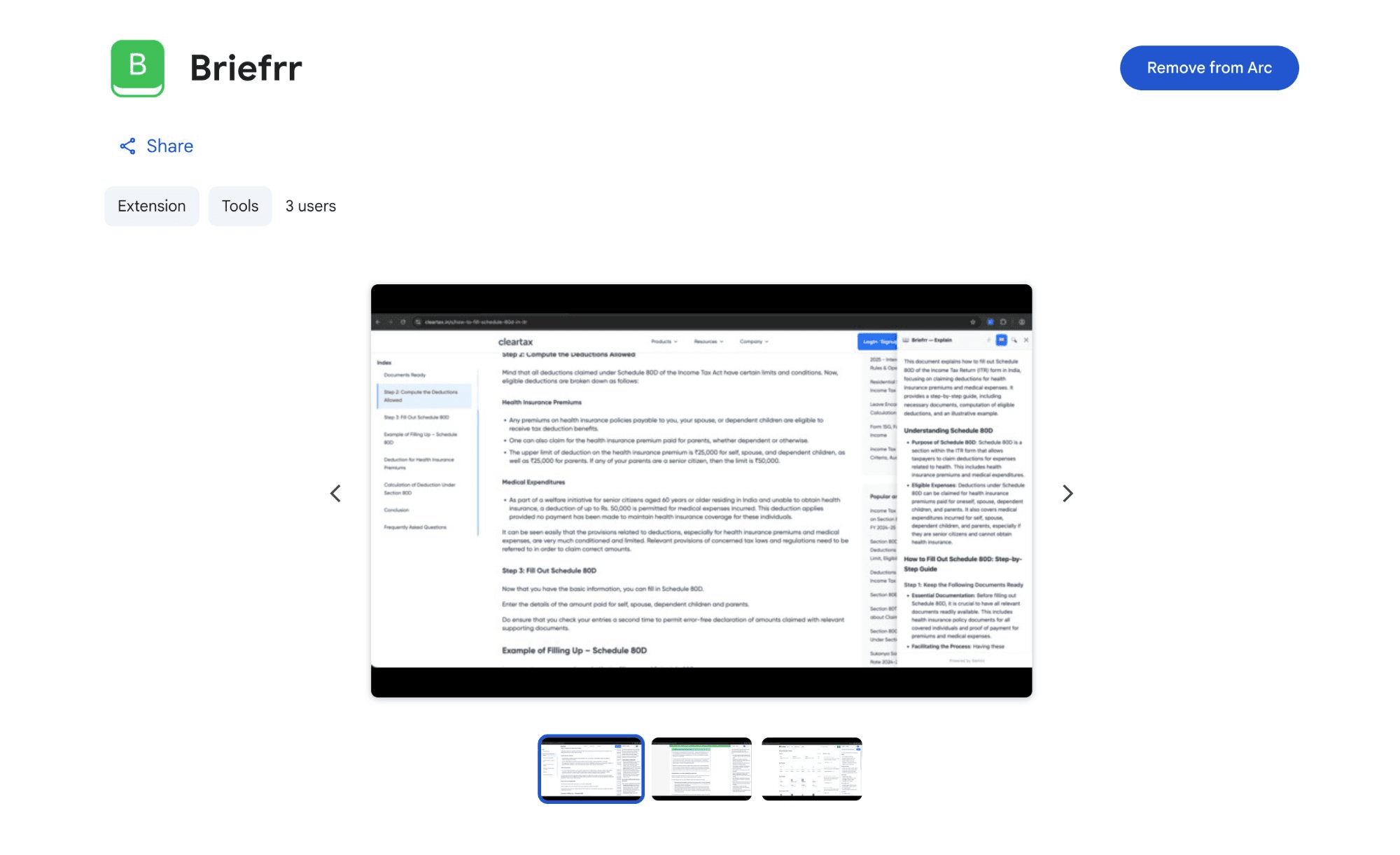 Briefrr — project by Harsh Gaur